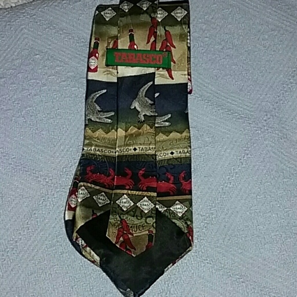Tabasco Accessories Tabasco 0 Silk Neck Tie Sz 57 L Poshmark